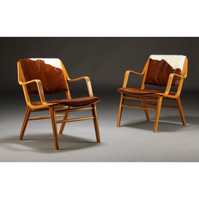 Paire de fauteuils vintage par Peter Hvidt - 1960