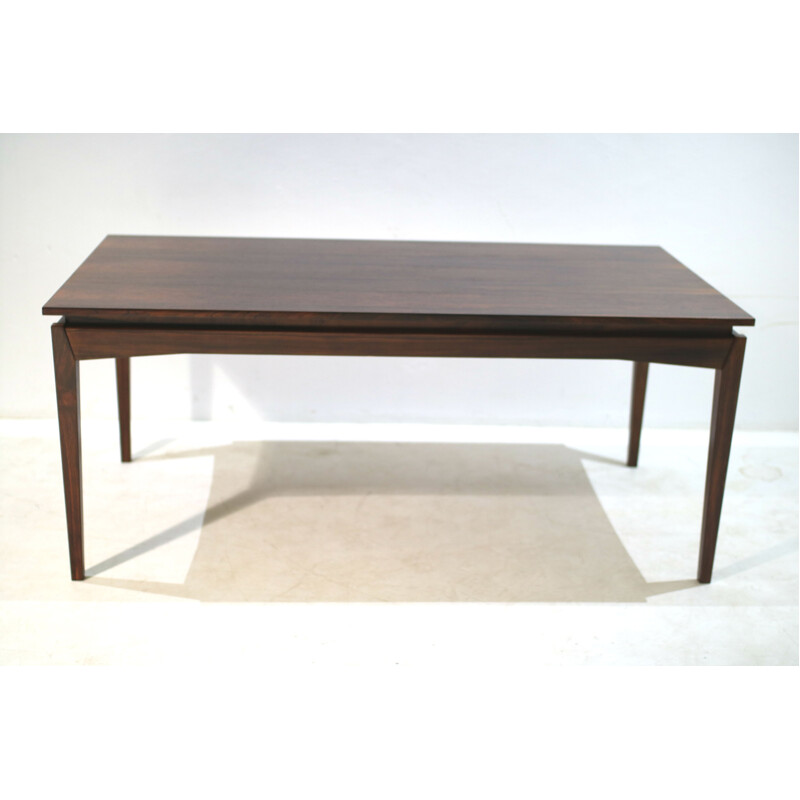 Vintage rosewood extendable dining table by H. W. Klein - 1950s