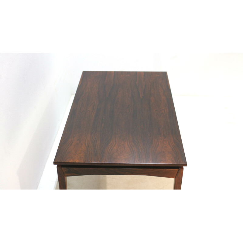 Vintage rosewood extendable dining table by H. W. Klein - 1950s