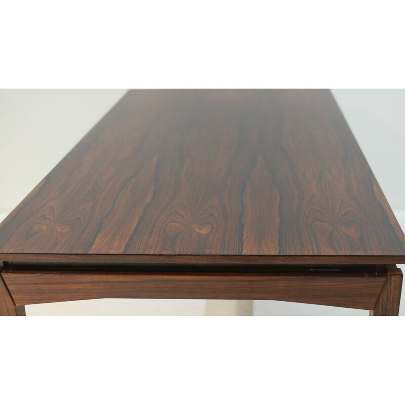 Vintage rosewood extendable dining table by H. W. Klein - 1950s