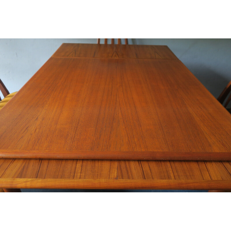 Table à Repas Vintage Extensible en Teck - 1960