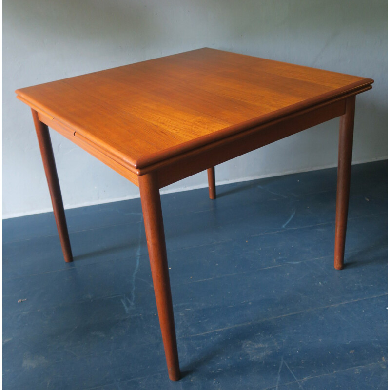 Vintage Extendable Dining Table in teak - 1960s