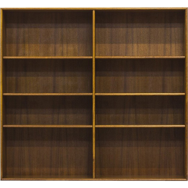 Vintage teak bookcase by Alf Svensson for Bjästa Möbelfabrik - 1960s