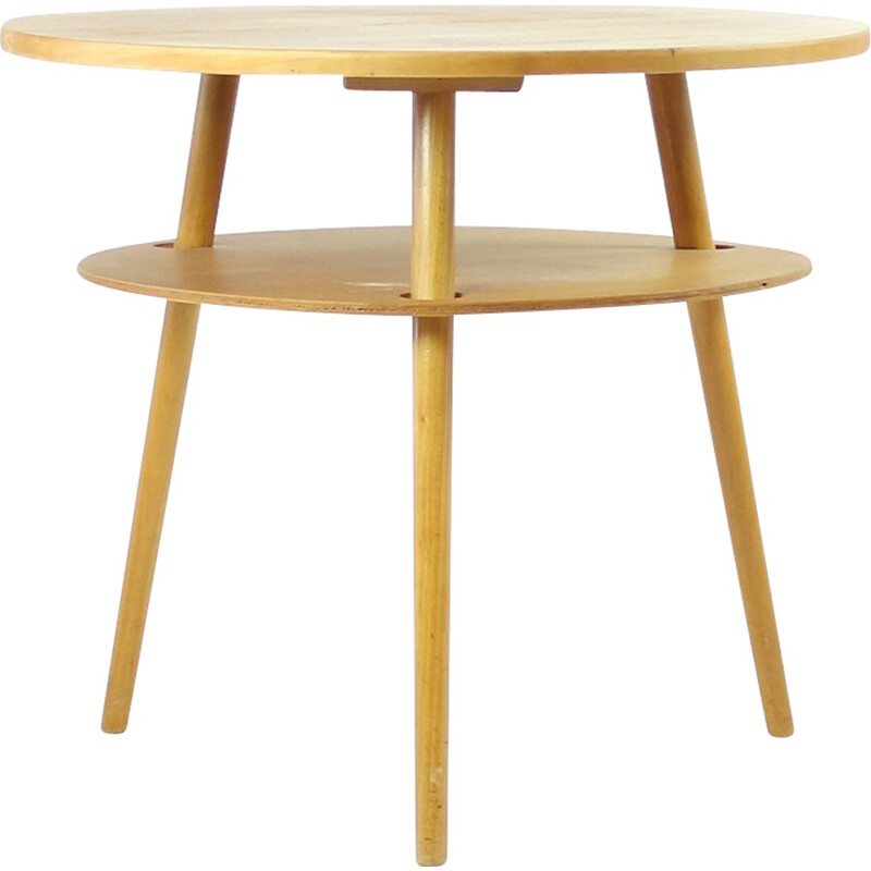 Table basse ronde pour Drovopodnik Holesov - 1960