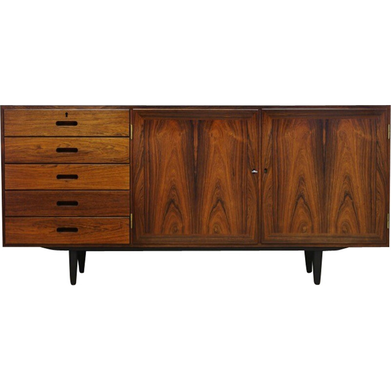 Vintage rosewood sideboard by Kai Winding - 1960s