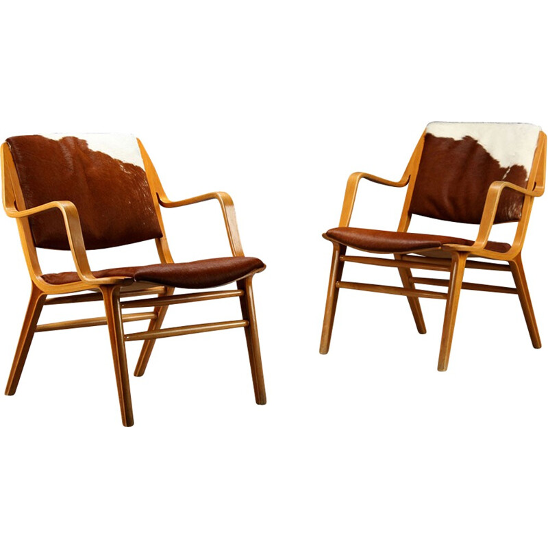 Paire de fauteuils vintage par Peter Hvidt - 1960