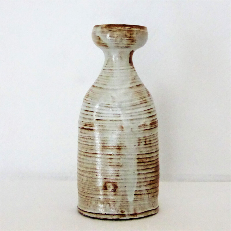 Vase "Personnage " vintage par Jacques Pouchain pour L'Atelier Dieulefit - 1950