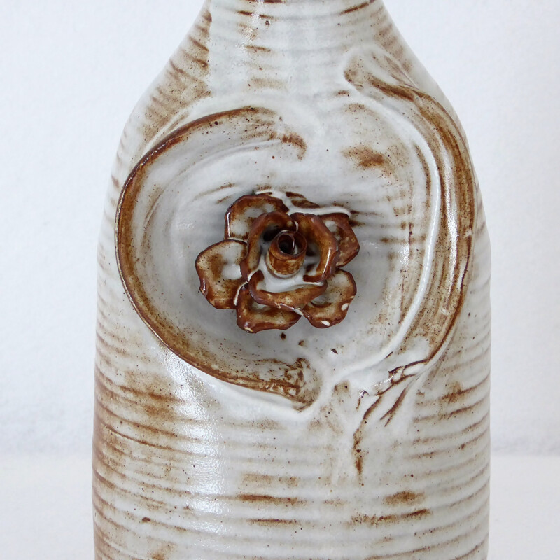 Vintage "Character" vase by Jacques Pouchain for l'Atelier Dieulefit - 1950s