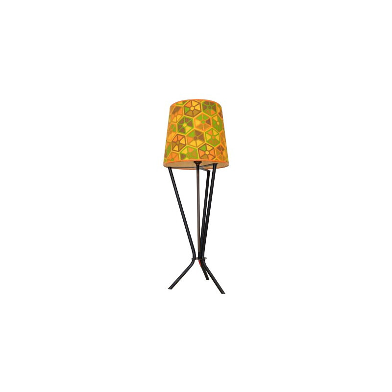 Lampe de table vintage  tripode - années 50