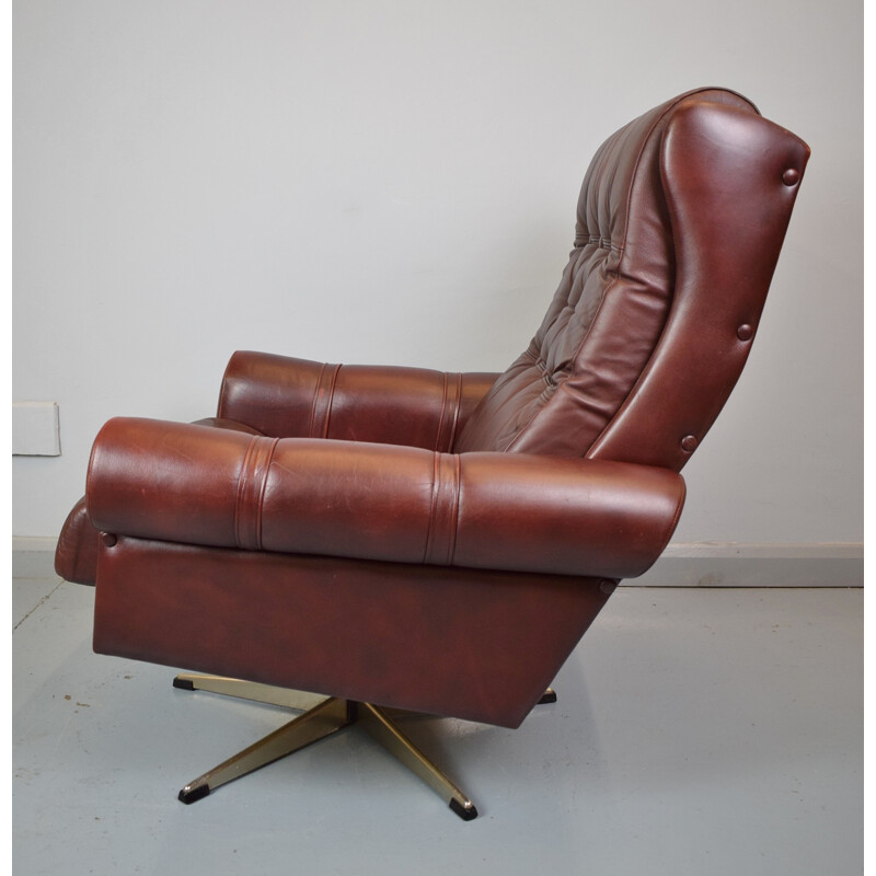 Vintage lounge armchair by Svend Skipper - 1970s