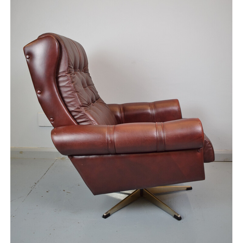 Vintage lounge armchair by Svend Skipper - 1970s