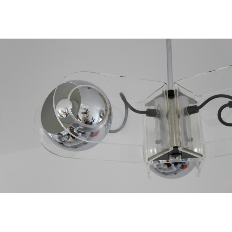 Vintage "540" ceiling lamp by Gino Sarfatti for Arteluce - 1970s