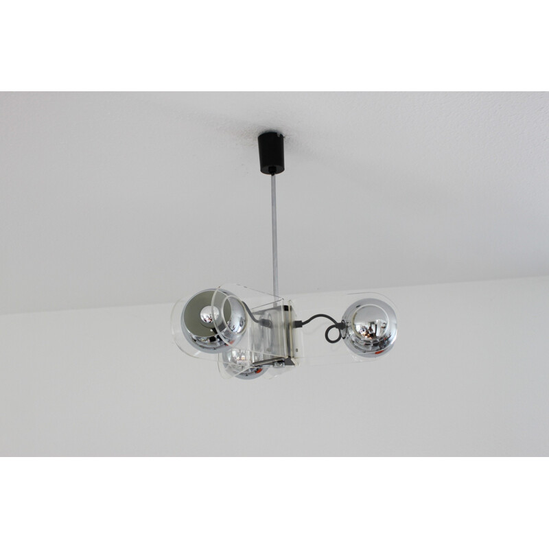 Vintage "540" ceiling lamp by Gino Sarfatti for Arteluce - 1970s