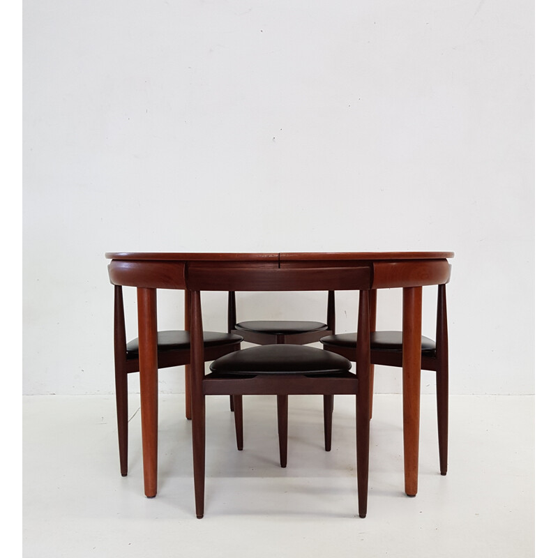 Vintage teak dining set by Hans Olsen for Frem Rojle - 1960s