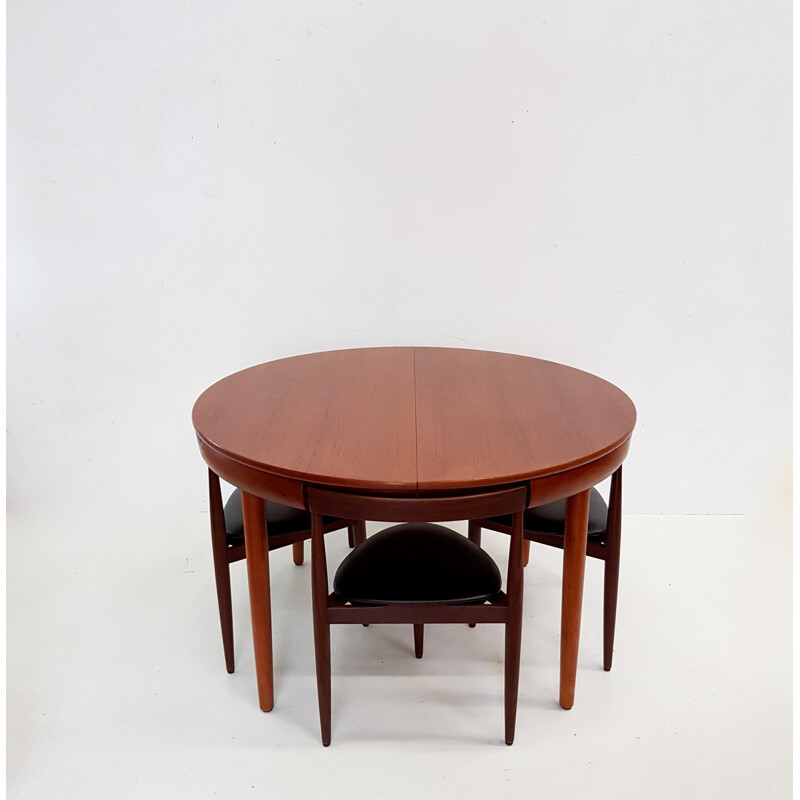 Vintage teak dining set by Hans Olsen for Frem Rojle - 1960s