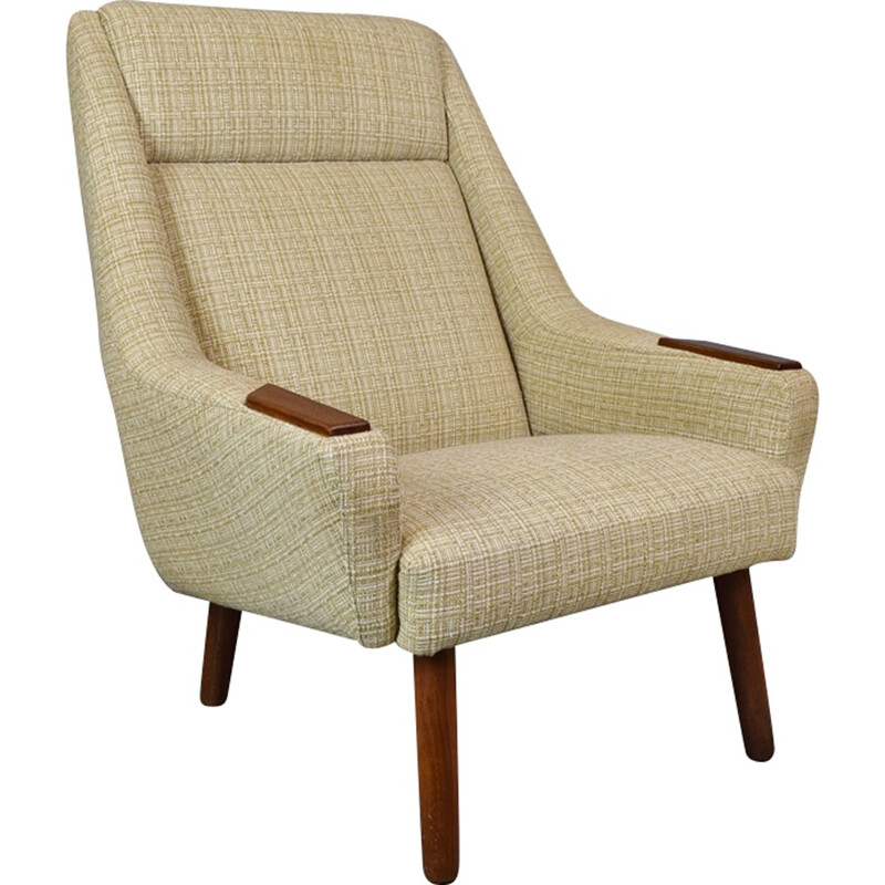 Fauteuil Lounge en teck danois - 1960