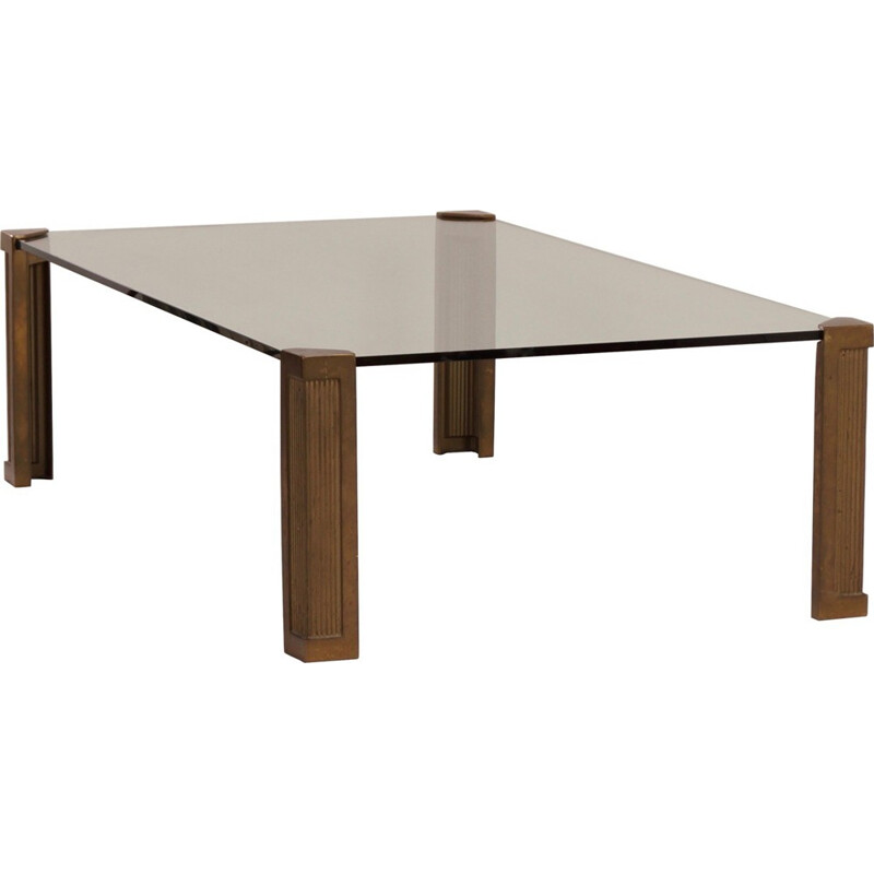 Coffee table "T14D" vintage by Peter Ghyczy for Studio Ghyczy - 1970s