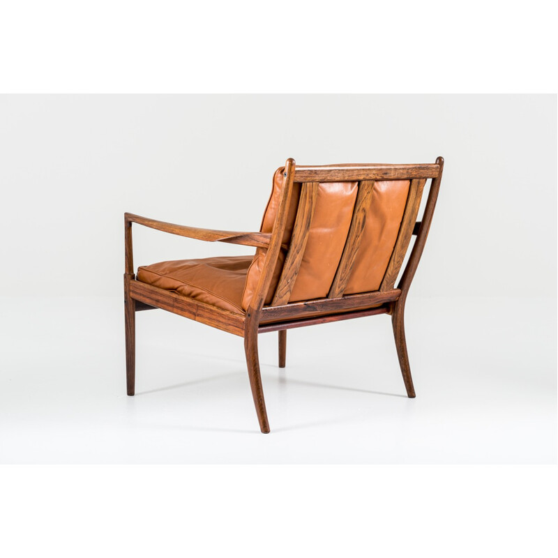 Pair of "Samsö" Lounge Chairs in rosewood by Ib Kofod Larsen - 1960s 