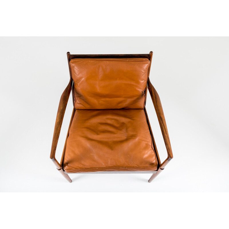 Pair of "Samsö" Lounge Chairs in rosewood by Ib Kofod Larsen - 1960s 