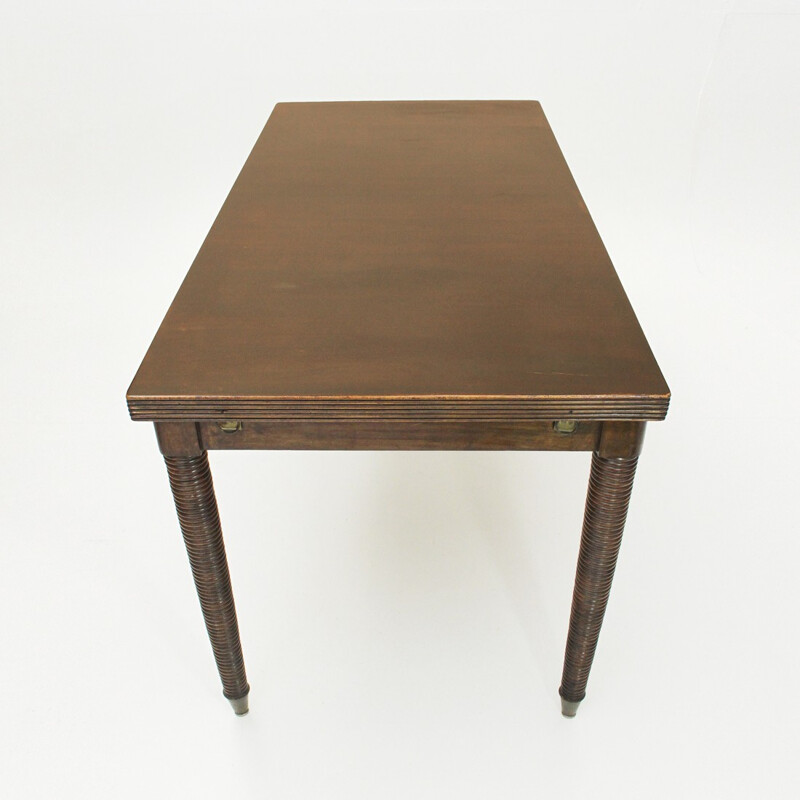 Table moderniste italienne en bois - 1940