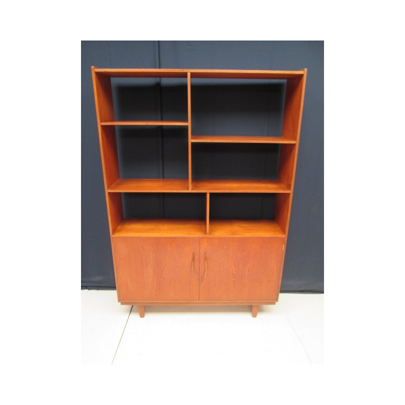 Vintage bookcase in teak - 1960s