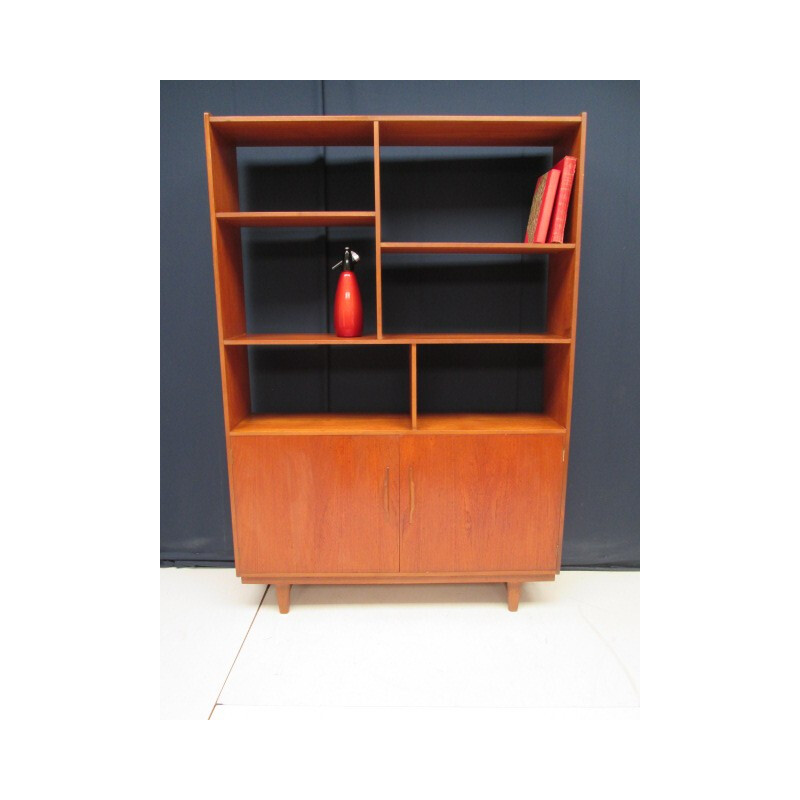 Vintage bookcase in teak - 1960s