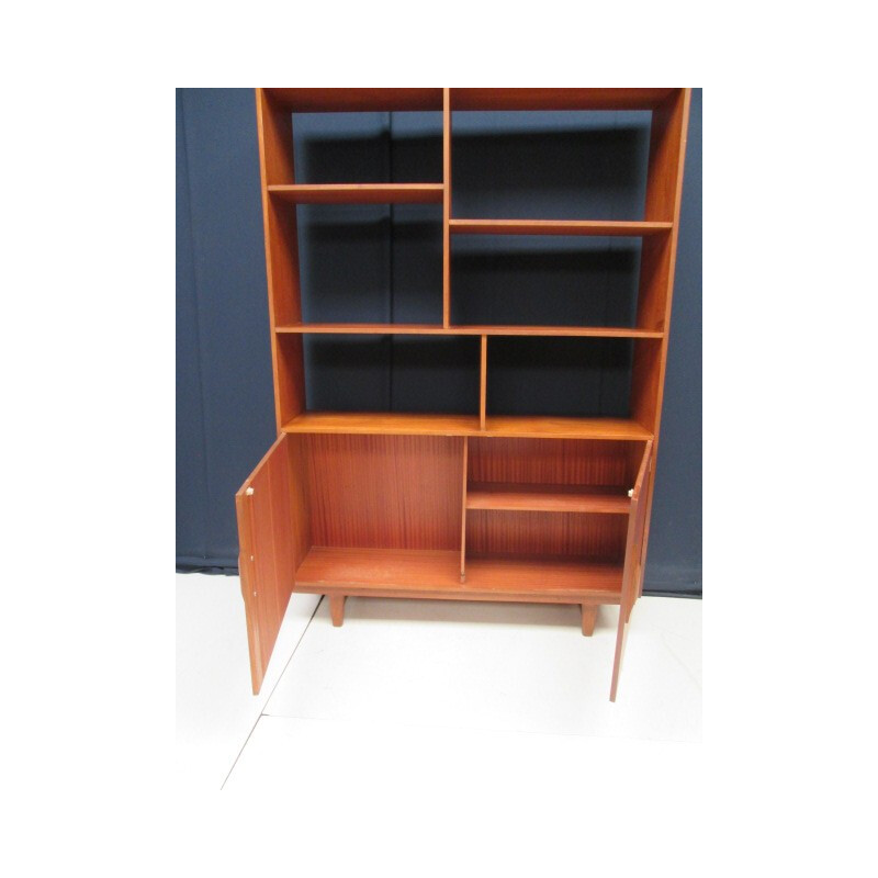 Vintage bookcase in teak - 1960s