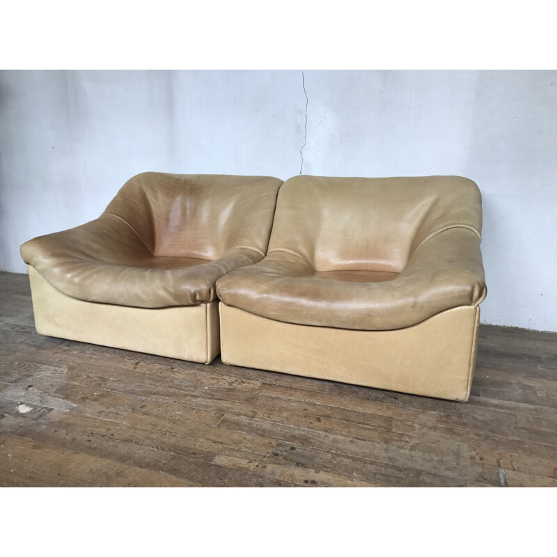 Vintage DS46 sofa made of leather - 1960s