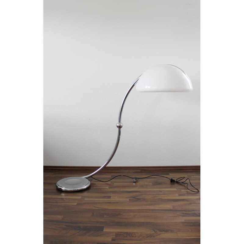 Vintage "Serpente" floor lamp by Elio Martinelli for Luce - 1960s