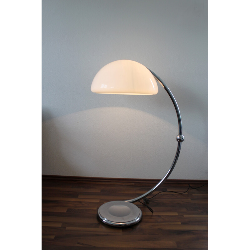 Vintage "Serpente" floor lamp by Elio Martinelli for Luce - 1960s