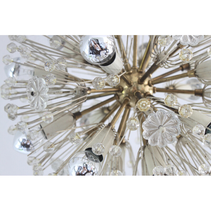 Vintage chandelier by Emil Stejnar for Rupert Nikoll - 1950s