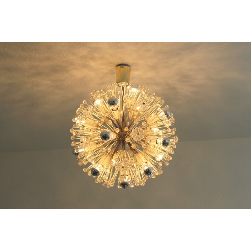 Vintage chandelier by Emil Stejnar for Rupert Nikoll - 1950s