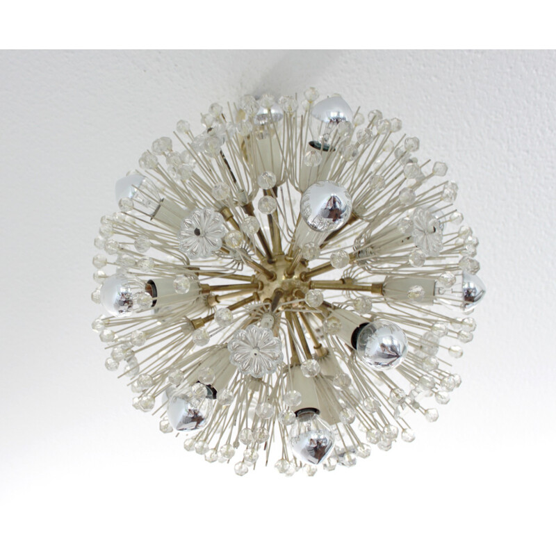 Vintage chandelier by Emil Stejnar for Rupert Nikoll - 1950s