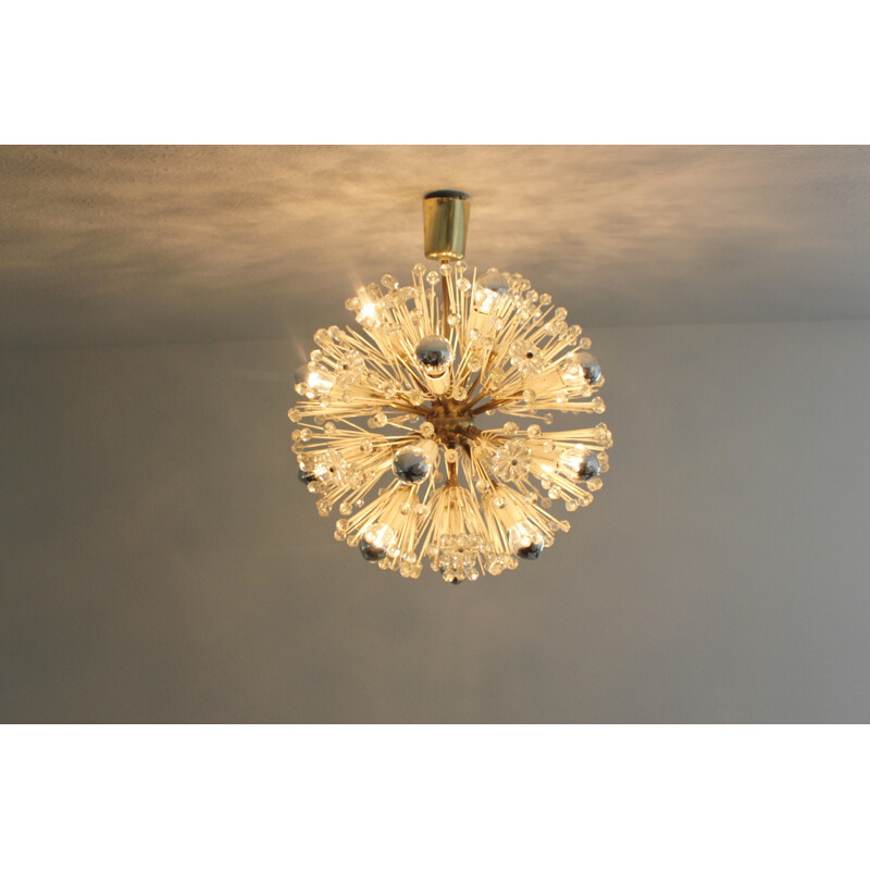 Vintage chandelier by Emil Stejnar for Rupert Nikoll - 1950s