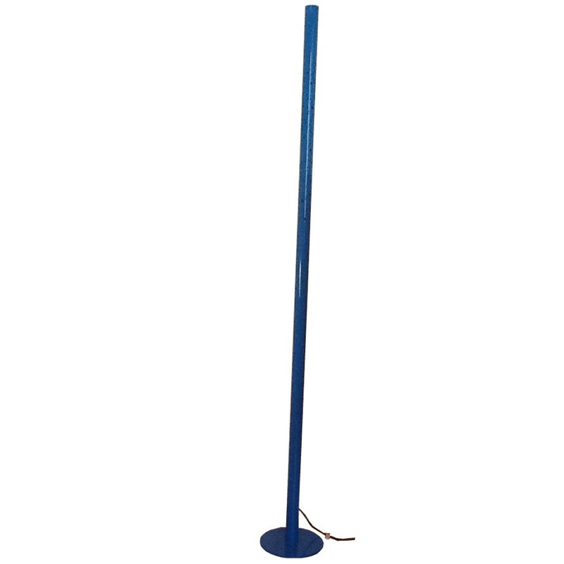 Blue "Totem" floor lamp, Hervé MATEJEWSKI - 1995