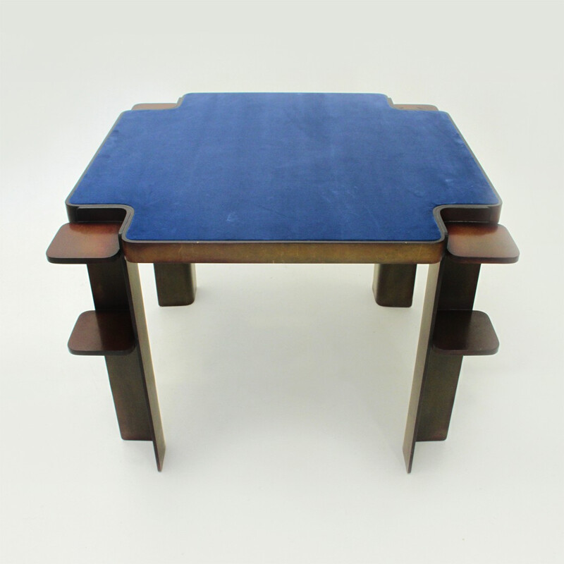 Vintage game table in wood for Cini & Nils - 1970s