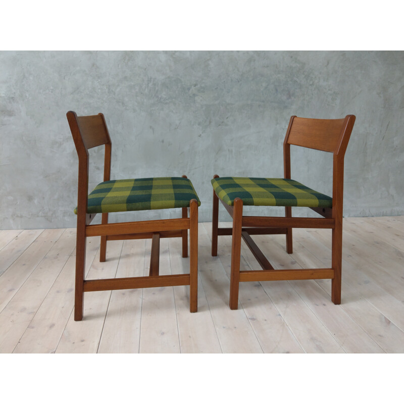 Set of 2 chairs "model 3247 " by Borge Mogensen for Fredericia - 1972 