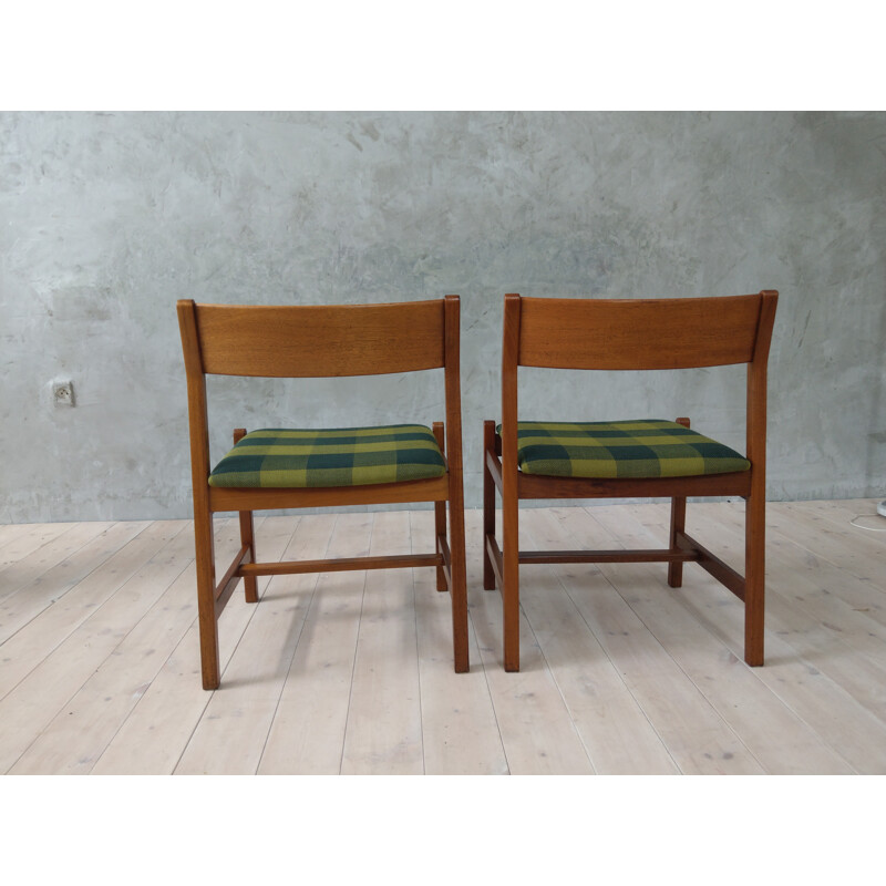 Set of 2 chairs "model 3247 " by Borge Mogensen for Fredericia - 1972 