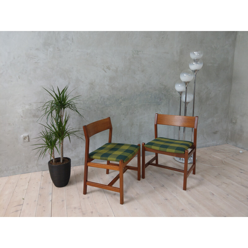 Set of 2 chairs "model 3247 " by Borge Mogensen for Fredericia - 1972 