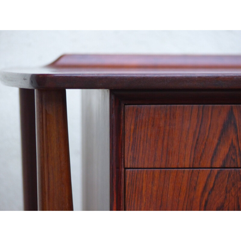 Scandinavian executive desk in rosewood by Svend Aage Madsen for Sigurd Hansen - 1960s