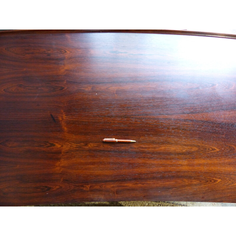 Scandinavian executive desk in rosewood by Svend Aage Madsen for Sigurd Hansen - 1960s