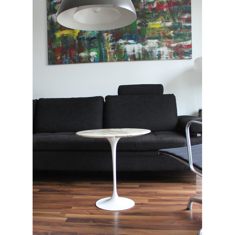 Table "Tulip" en marbre par Eero Saarinen pour Knoll International - 1950