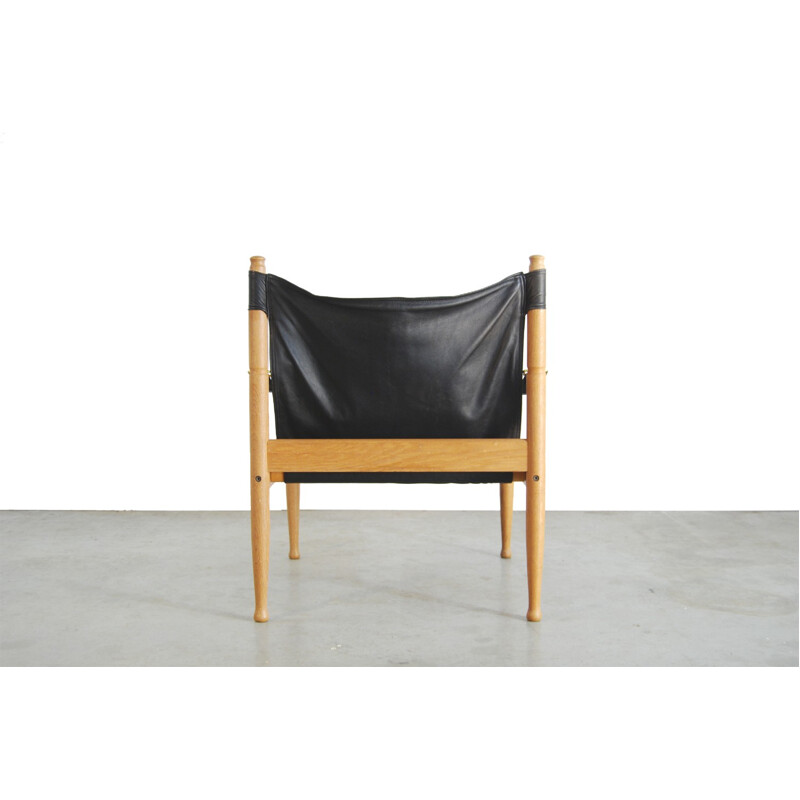 Danish "Safari" Armchair by Eric Wørts for Niels Eilersen - 1960s