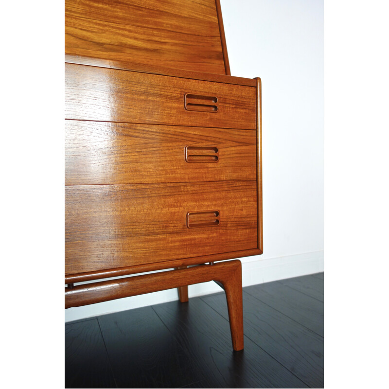 Vintage secretary by Arne Hovmand Olsen for Mogens Kold - 1960s