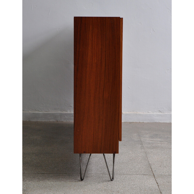 Vintage Danish Teak Veneer Sideboard - 1970s