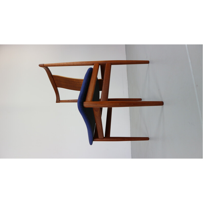 Set of Six Scandinavian Teak Chairs by Hening Sørensen - 1960s