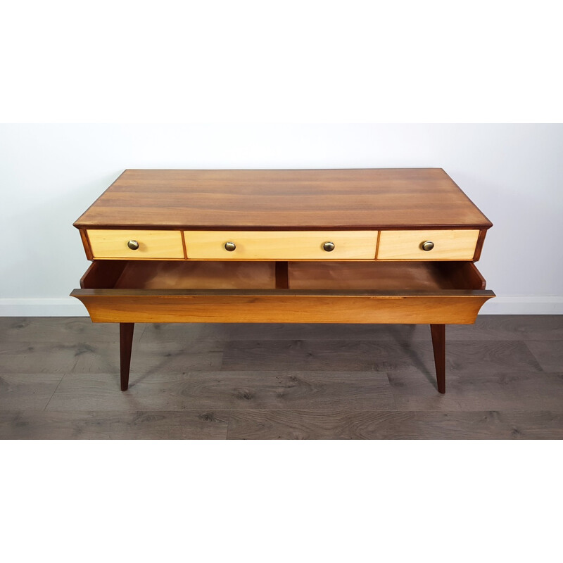 Vintage teak chest of drawers by Alfred Cox - 1950s