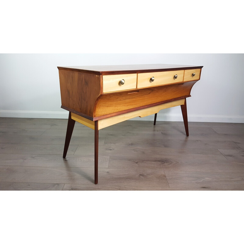 Vintage teak chest of drawers by Alfred Cox - 1950s