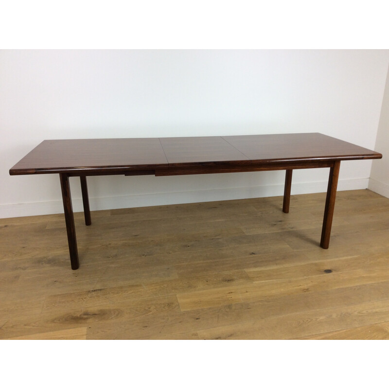 Vintage dining table in rosewood - 1960s