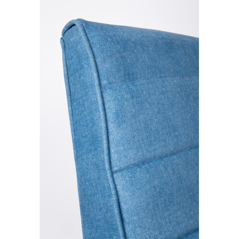 Vintage blauer Sessel von Prudnik Furniture Factory - 1960